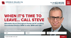 Desktop Screenshot of floridadivorceme.com
